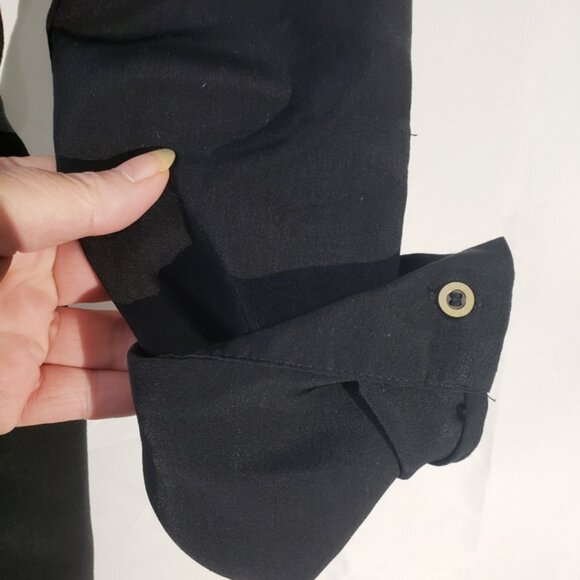 The KIT Colorful Bird Print Women's Long Sleeve Top 100% Tencel Size L - Picture 8 of 9